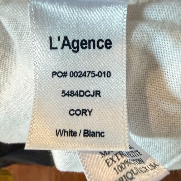 NWOT L'Agence Bert Stern Marilyn Monroe Last Sitting Cory Scoop Neck SS Tee XS - Picture 4 of 5